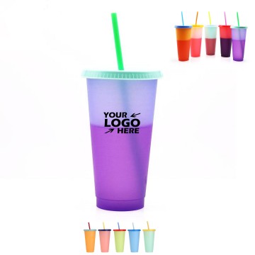 24 oz Color Changing Stadium Cup